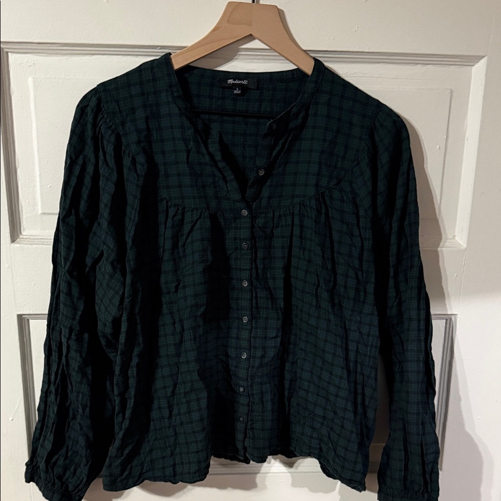 Madewell Forest Plaid Shirt